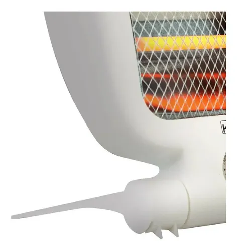 Calefactor Electrico De Cuarzo Krh06s Kendal Color Blanco