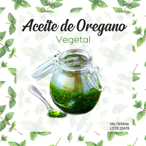 Aceite De Orégano 70ml Puro Vegetal Natural  Belgrano Saiku