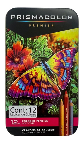 Lápices De Colores Prismacolor Premier 12 Piezas