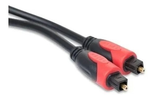 Cable Optico Audio Digital Fibra Toslink Plug A Plug 5 Mts