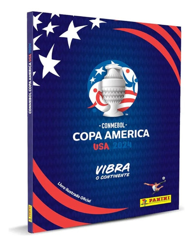 Álbum  Completo Capa Dura Copa América 2024