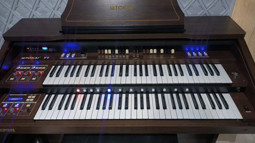 Órgão Eletrônico Tokai T1 Litúrgico Drawbar Marrom Bivolt (Usado)