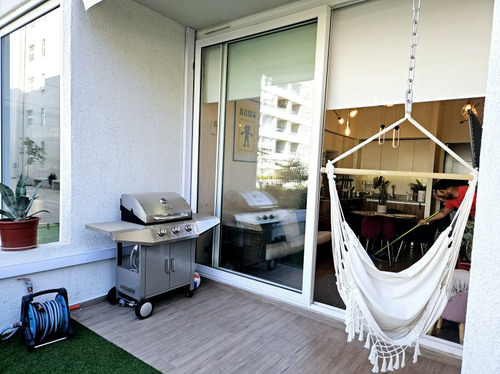 Dpto.con Patio,2d,2b,oportunidad En Huechuraba