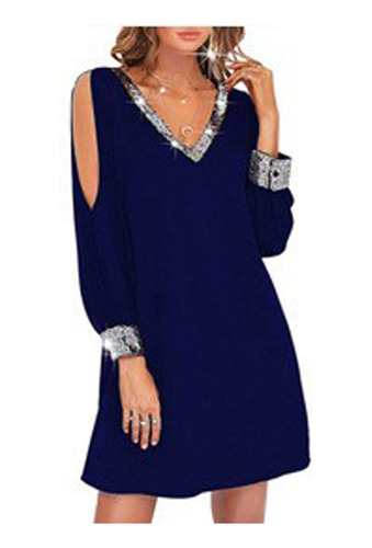 Vestido De Fiesta De Navidad Sin Tirantes Y Con Cuello En V