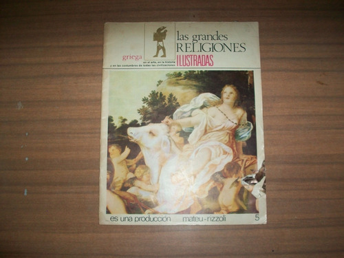 Las Grandes Religiones Ilustradas Nº 5 Griega Mateu Rizzoli