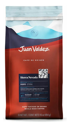 Café Sierra Nevada  Juan Valdez  454g Origen Colombia