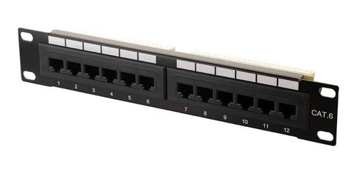 Patch Panel 12 Puertos Cat6 Wireplus