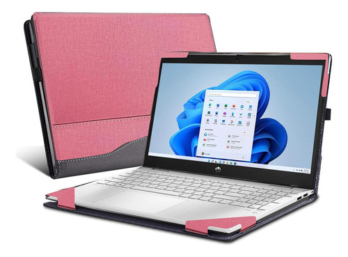 Funda Para Portatil Hp Envy Inclusive Drop Case Piel Rosa