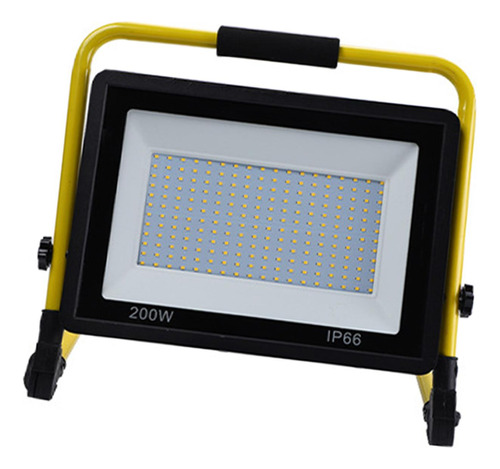 Focos Portátiles Luz De Inundación Led Luz Amarillo 200w