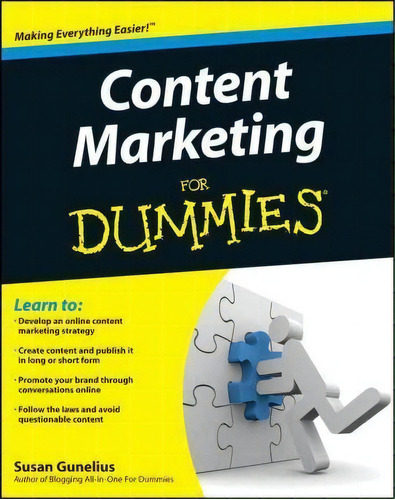 Content Marketing For Dummies, De Susan Gunelius. Editorial John Wiley Sons Inc, Tapa Blanda En Inglés
