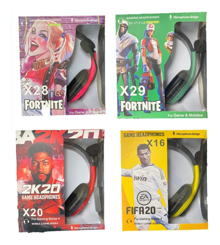Audífonos Con Micrófonos Ps4  Gaming Headphones Xboox Pc