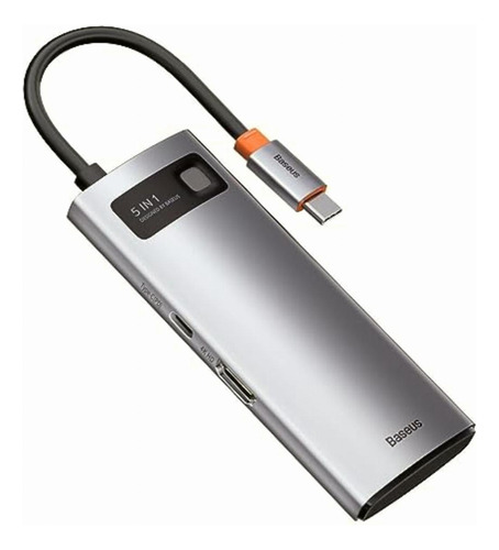 Baseus Hub Adaptador Tipo C Multifuncional 5 En 1 De La