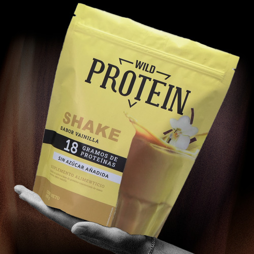 Wild Protein Batido Proteico Shake Sabor Vainilla 990g Vainilla