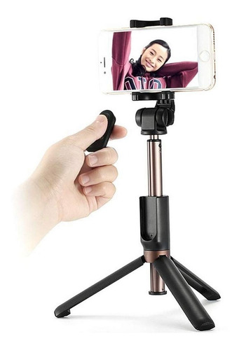 Tripode Palo Baston Selfie Stick Remax P9 Control Bluetooth