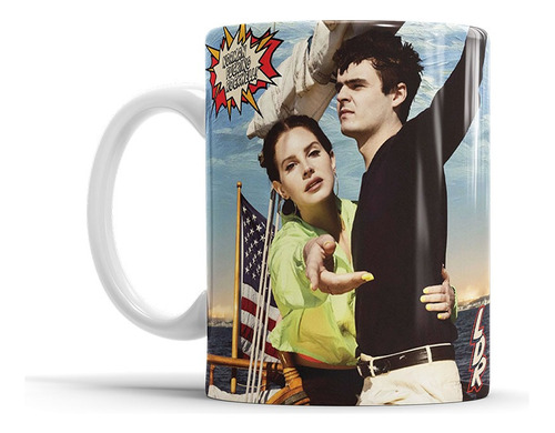 Taza Cerámica Lana Del Rey Norman Fuckin' Rockwell Nfr