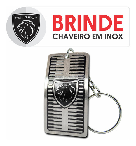 208 Style Turbo 2023- Soleira Ar Em Inox