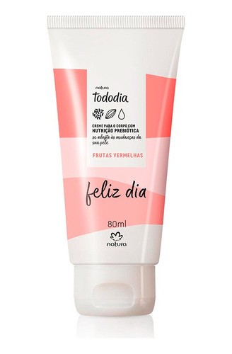 Crema De Cuerpo Frutos Rojos Tododia Natura 80ml.