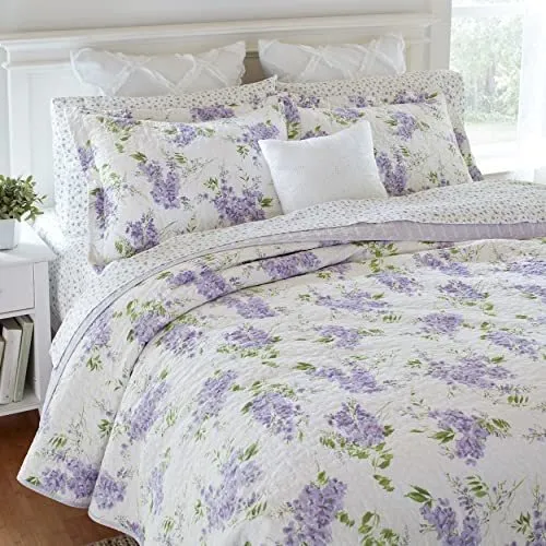 Edredón Keighley 100% Algodón Compatible Con Cama King.