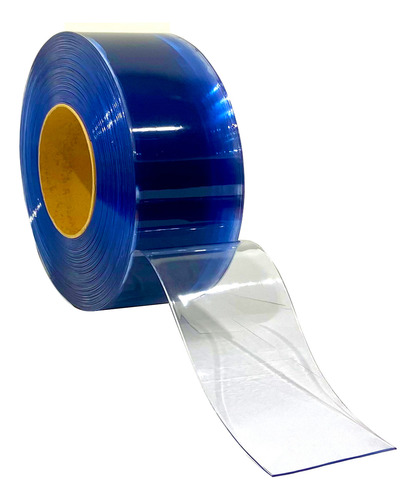 Cinta Banda Pvc Cortina Sanitaria 300x3mm Rollo 30 Metros