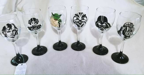 Copas De Vino, Diseño Star Wars