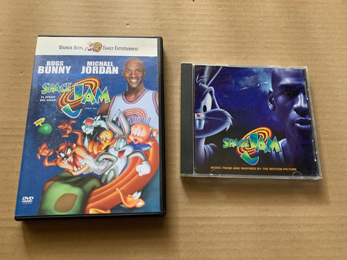 Space Jam Soundtrack Cd Y Dvd