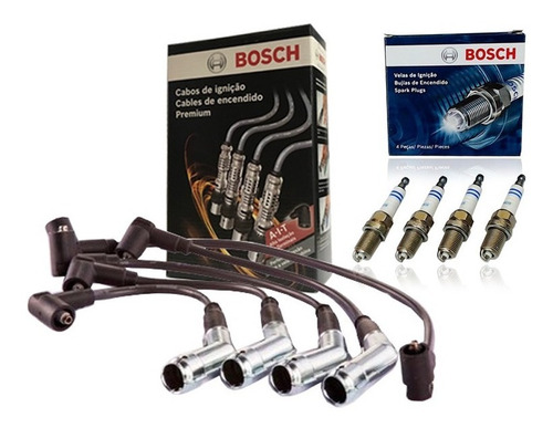 Kits Cabos E Velas Bosch Escort Cht 1.6 Gasolina 90 A 92