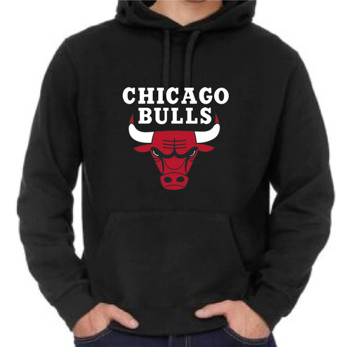 Polerón Estampado Chicago Bulls, Nba, Logo And Symbol Romanosmodas