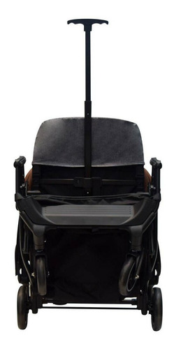 Imagen 3 de 3 de Cochecito de paseo Premium Baby Sevilla gris/negro con chasis color negro