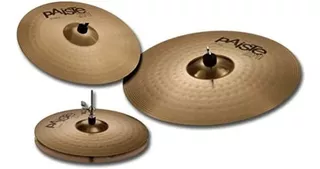 Set De Platillos Para Batería, Paiste201, 4 Pcs 015uset