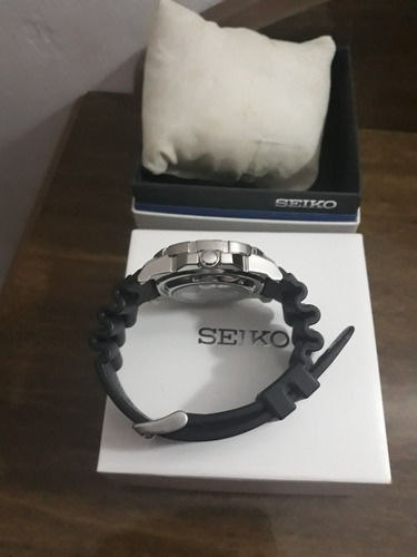 Relógio Seiko Monster Automático, Pulseira De Borracha