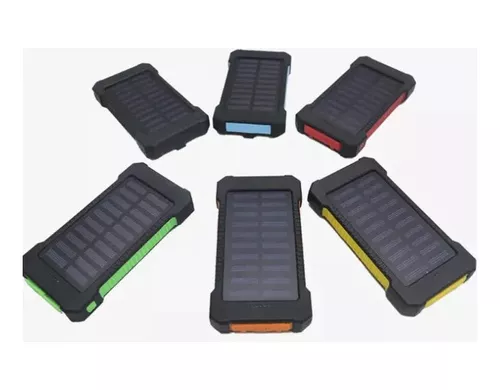 GENERICO Cargador Solar Portátil Powerbank Cargador Celular Portatil