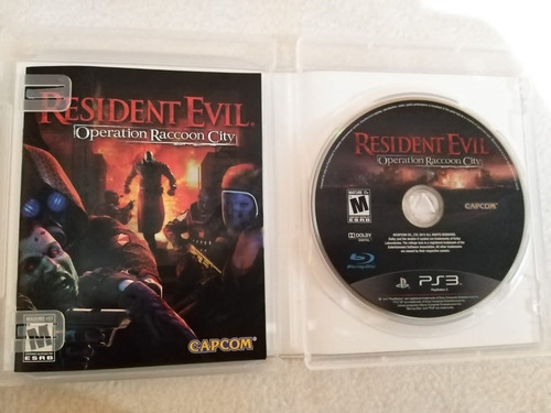 Resident Evil Operation Raccoon Cityps3 Original Físico (Usado)