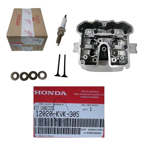 Imagem 3 de 5 de Cabeçote Cb300 Xre300 2009/2012 Kit Original Honda