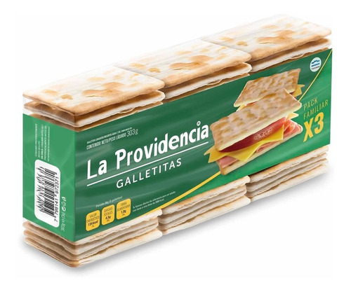 Oferta! Pack X3 Galletitas De Agua Sandwich La Providencia 