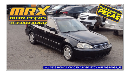 Sucata Honda Civic Ex 1.6 16v 127cv Aut 1999