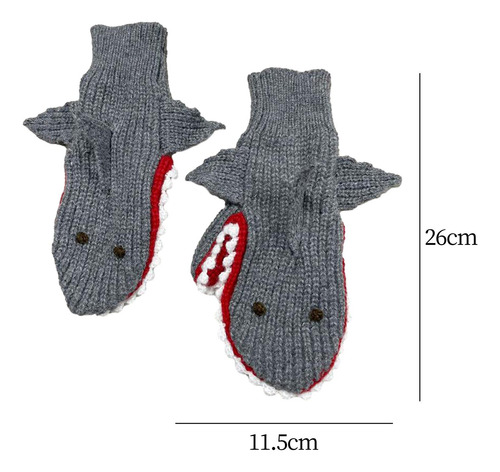 Guantes De Tiburón Guantes De Invierno Con Puños