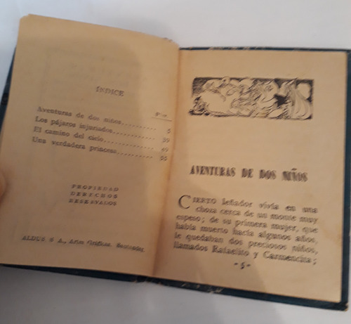 Libro Antig Aventuras De Dos Niños Saturnino Calleja Madrid (Usado)