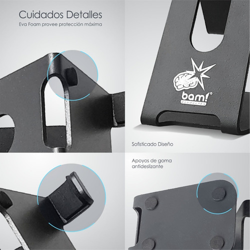 Soporte Auricular Bam A3 + Soporte Celular Bam B4 - Premium!