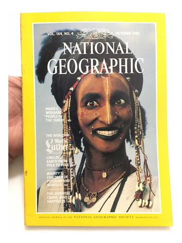 Revista National Geographic Oct 1983 Wodaabe Lutero (Usado)