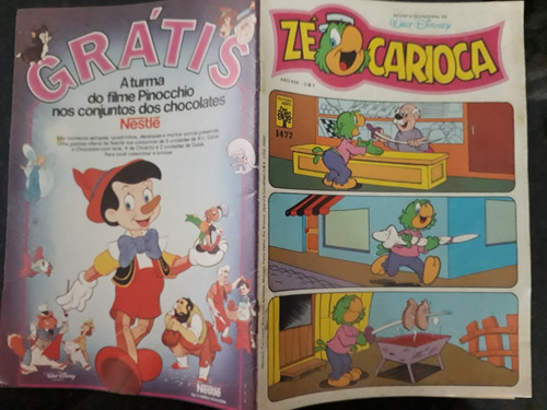 Gibi Zé Carioca - N° 1477 - Editora Abril ( 252 ) (Usado)
