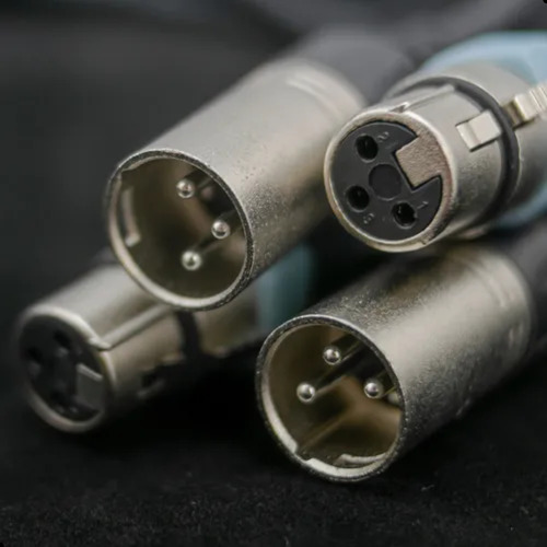 Combo 10 Cabos Balanceados Para Dmx Xlr Áudio Limpo 1,5m