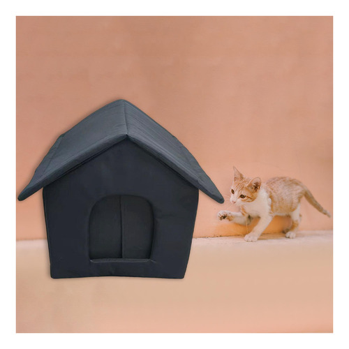Perrera Portátil Para Perros Y Gatos Al Aire 35cmx30cmx35cm