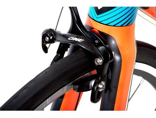 Imagen 7 de 9 de Bicicleta Belfort Rennes Apex R700 55 Negro Naranja 2022