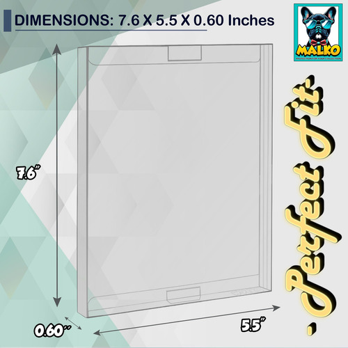 Funda Protectora Para Juegos Ps2 Wii Gamecube Xbox 10 Unidad