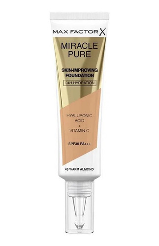 Max Factor Base De Maquillaje Miracle Pure Foundation Fps 30