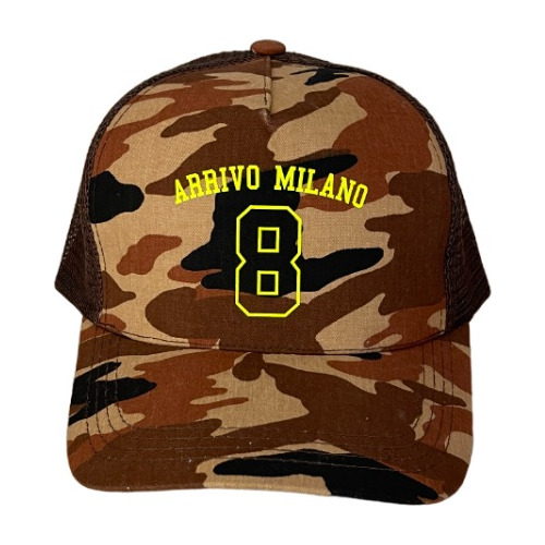 Gorra Unisex Arrivo Milano 8 Apositivo A+