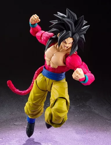 Boneco Brinquedo Figure infantil Goku Super Saiyajin 4 SJJ 4