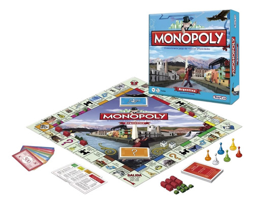 Juego De Mesa Monopoly Argentina Popular