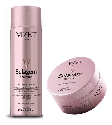 Kit Selagem Vizet Profissional 250g