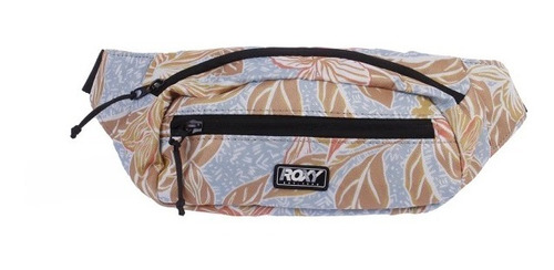 Riñonera Roxy Modelo Rx Beginning Celeste Floreado Exclusiva